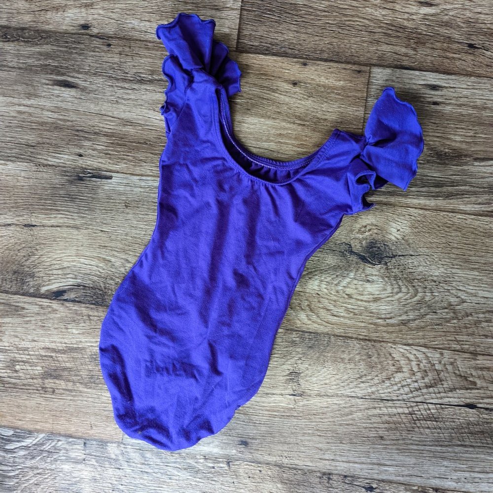 Leotard Boutique Ruffle Short Sleeve leotard size 4-5